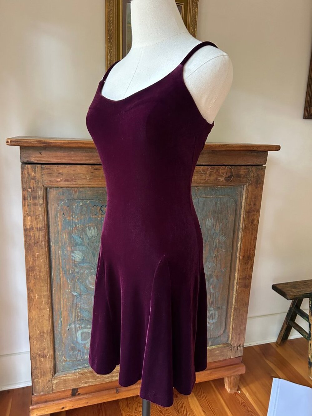 Vintage Betsey Johnson Mini Skater Dress - Picture 2 of 10